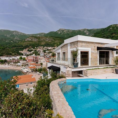 Blanche Cliff Apartments Sveti Stefan Eksteriør billede