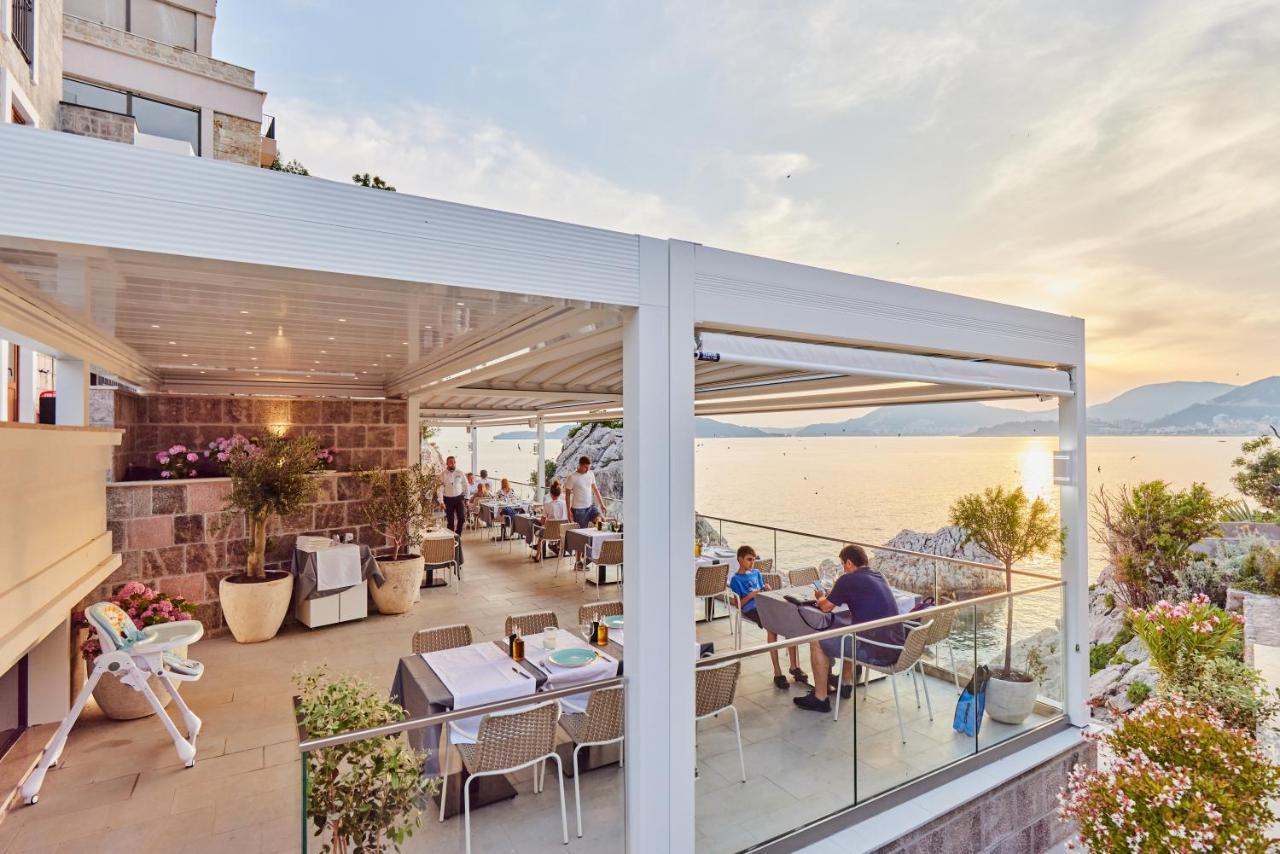 Blanche Cliff Apartments Sveti Stefan Eksteriør billede