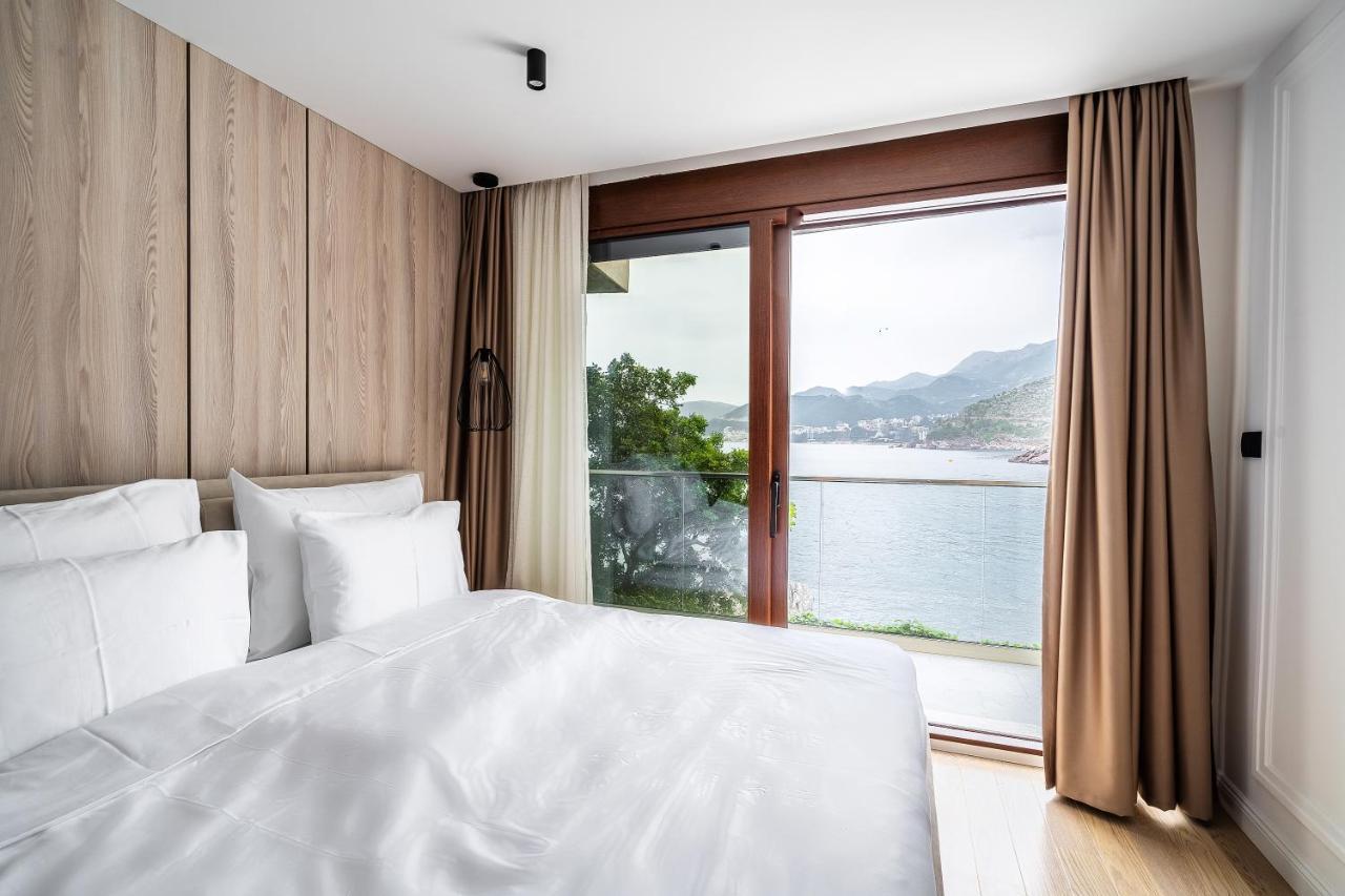 Blanche Cliff Apartments Sveti Stefan Eksteriør billede