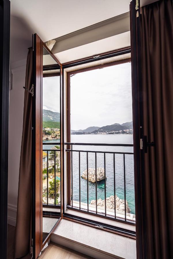 Blanche Cliff Apartments Sveti Stefan Eksteriør billede