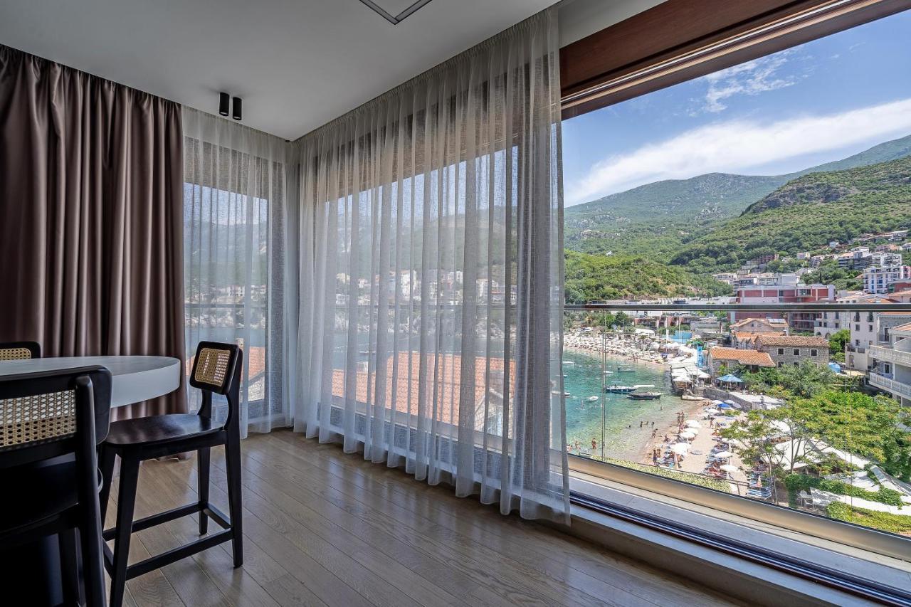 Blanche Cliff Apartments Sveti Stefan Eksteriør billede