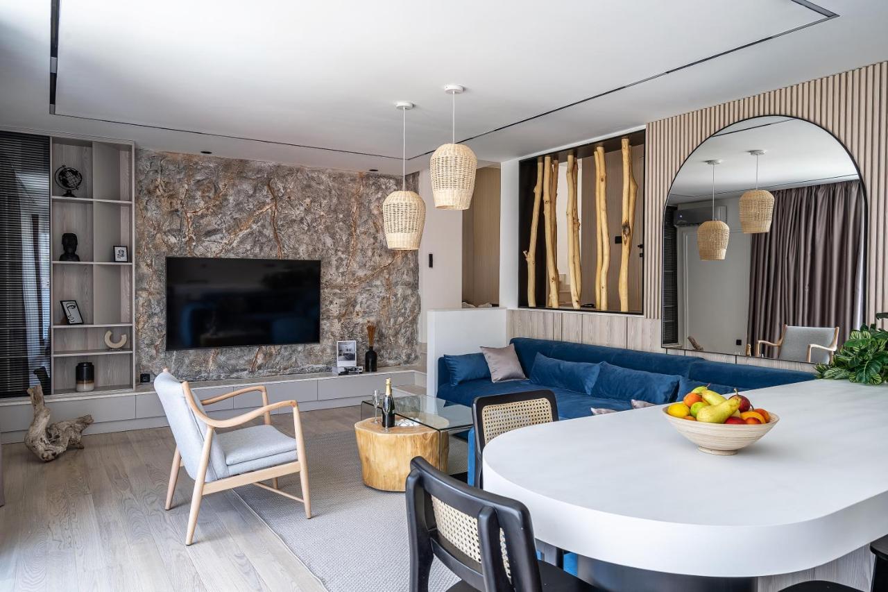 Blanche Cliff Apartments Sveti Stefan Eksteriør billede