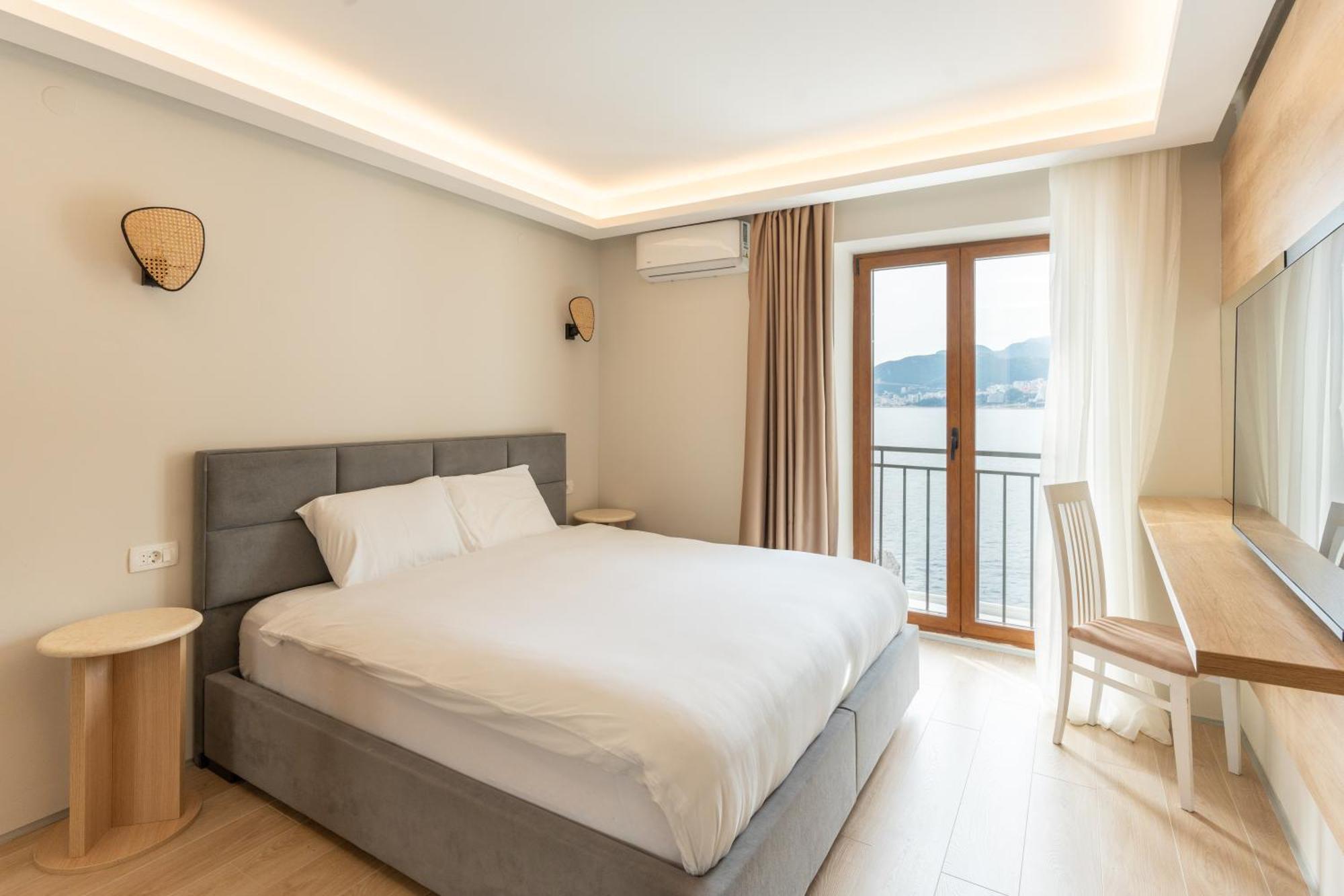 Blanche Cliff Apartments Sveti Stefan Eksteriør billede